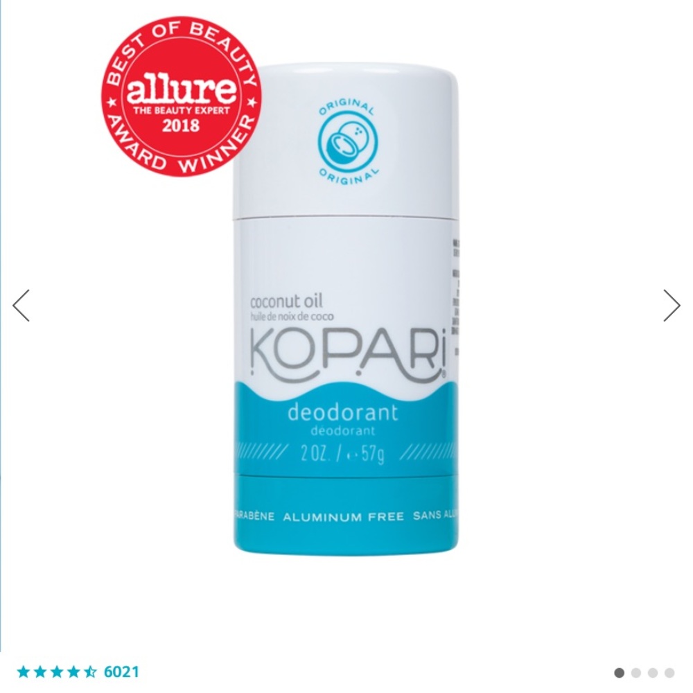 Kopari Natural Coconut Deodorant BRAND NEW